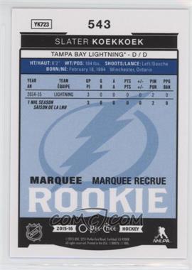 Slater Koekkoek