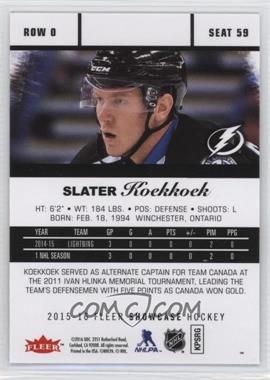 Slater Koekkoek