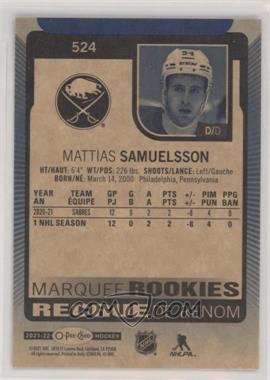 Mattias Samuelsson