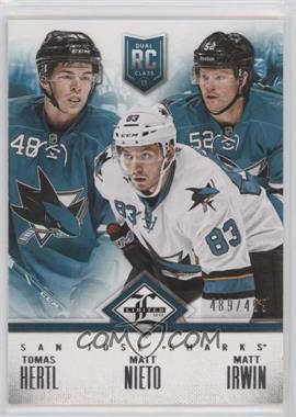 San Jose Sharks (Tomas Hertl, Matt Nieto, Matt Irwin)