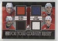 Eric Lindros, Joe Sakic, Paul Coffey, Steve Yzerman