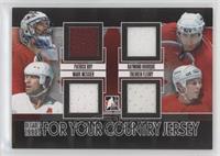 Patrick Roy, Raymond Bourque, Mark Messier, Theoren Fleury