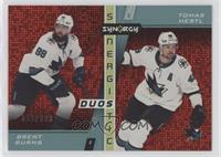 Brent Burns, Tomas Hertl