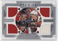 Jonathan Toews, Brandon Saad, Patrick Kane, Corey Crawford