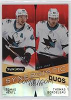 Tomas Hertl, Thomas Bordeleau