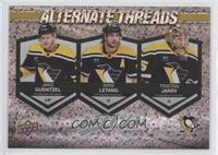 Jake Guentzel, Kris Letang, Tristan Jarry