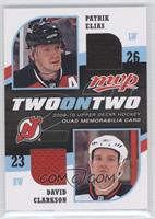 David Clarkson, Arron Asham, Patrik Elias, Simon Gagne