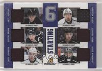Anze Kopitar, Drew Doughty, Jack Johnson, Justin Williams, Dustin Brown, Jonath…