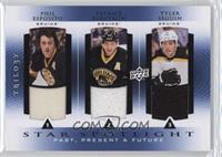 Patrice Bergeron, Phil Esposito, Tyler Seguin