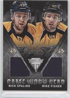 Mike Fisher, Nick Spaling