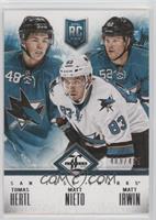 San Jose Sharks (Tomas Hertl, Matt Nieto, Matt Irwin)