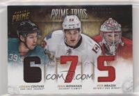 Logan Couture, Sean Monahan, Petr Mrazek